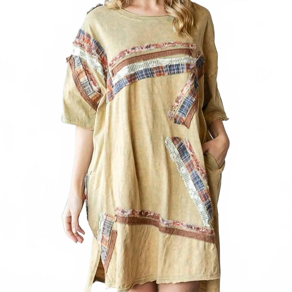 NEW OLI & HALI stargazing mini dress in green